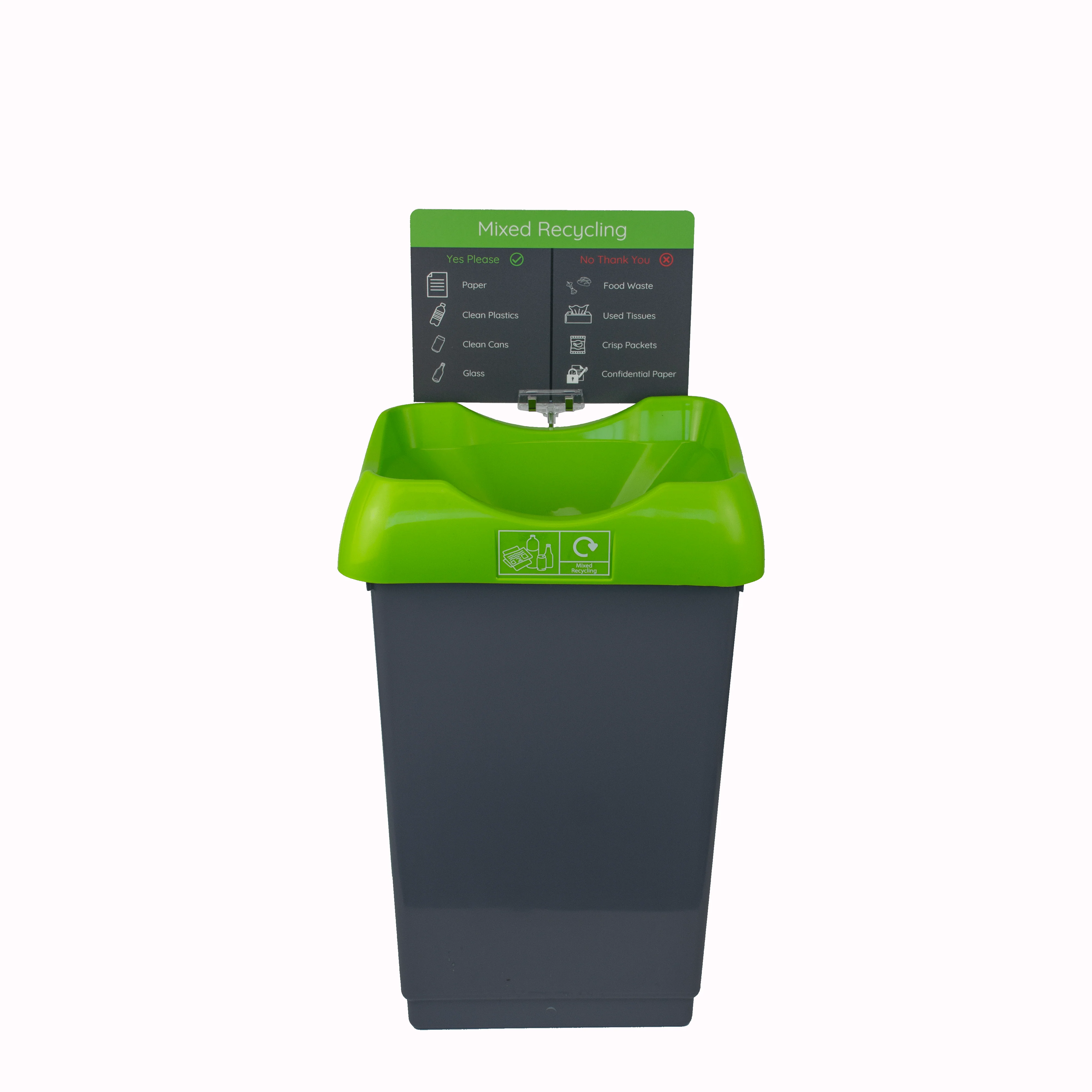 50 Litre Recycling Bin with Colour Coded Lids - Image 13