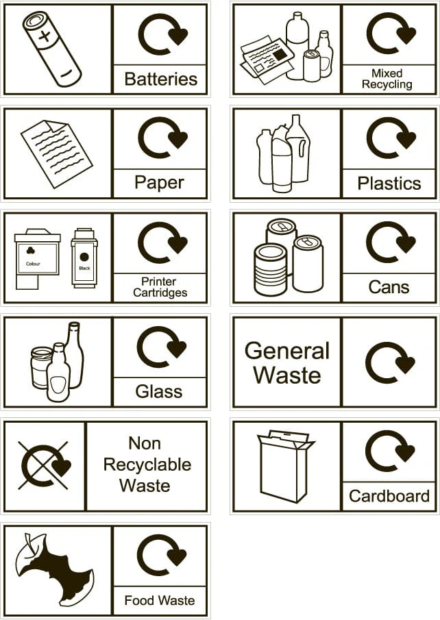50 Litre Recycling Bin with Colour Coded Lids - Image 14