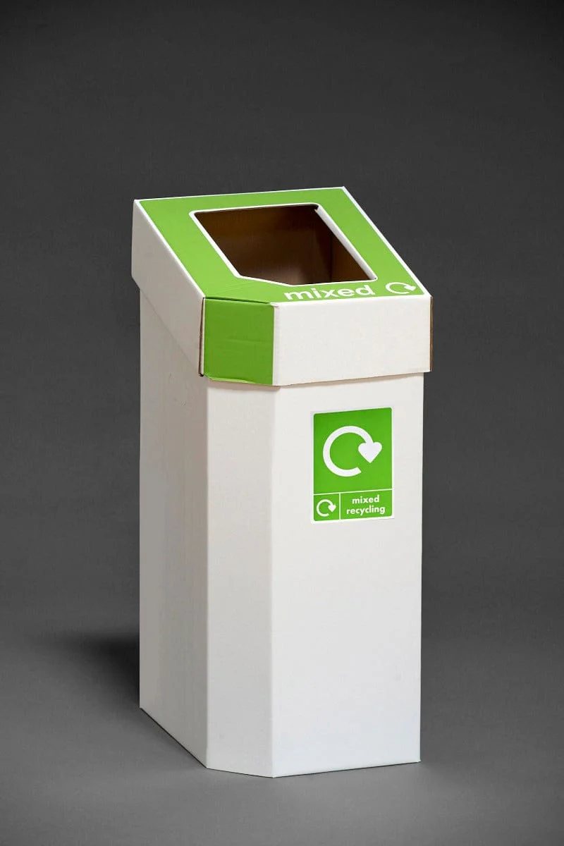MyBin Set of 5 Cardboard Bins with Your Choice of Lids - 60 Litre - Image 5