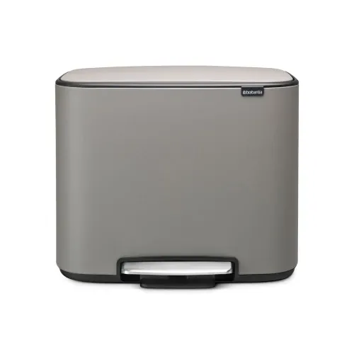 Brabantia Bo 2 Compartment Pedal Bin - Available in 3 Colours - Image 5