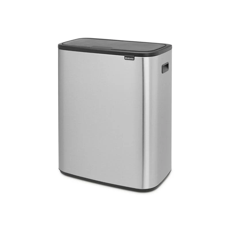 Brabantia Bo Touch 2 Compartment Recycling Bin - 2 x 30 Litre - Image 6