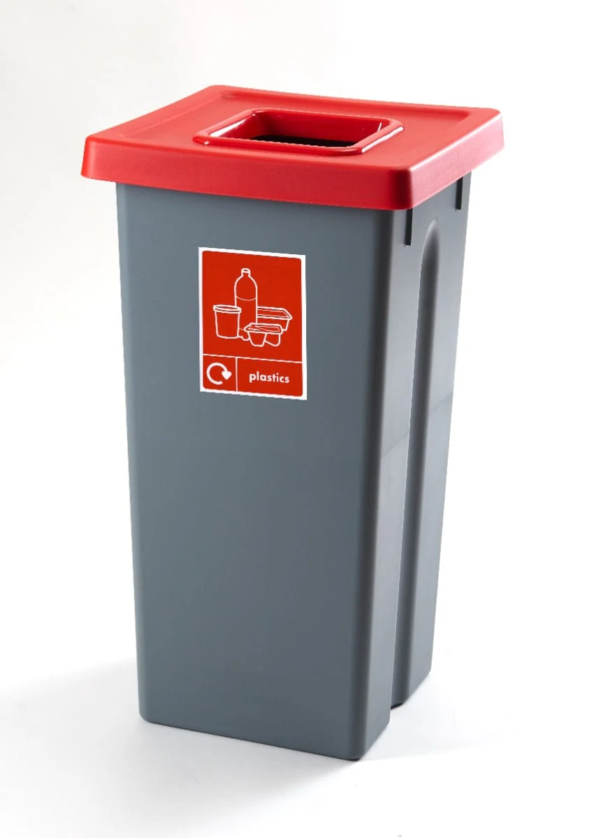 Freestanding Colour Coded Recycling Bin - 3 Sizes - Image 14