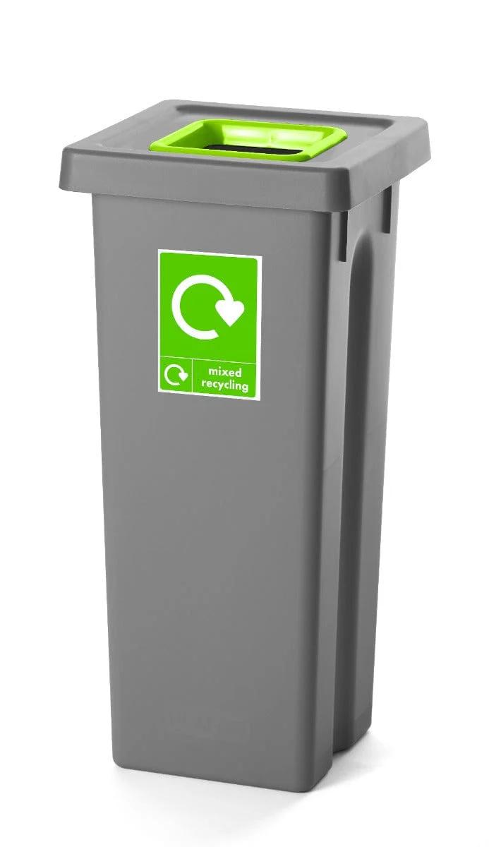 Freestanding Colour Coded Recycling Bin - 3 Sizes - Image 8