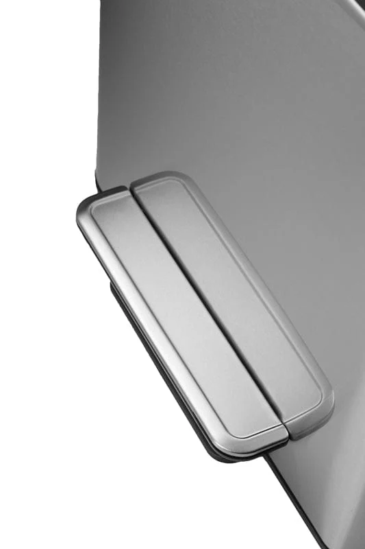 EcoCasa Dual Compartment Recycling Bin - 2x15 Litre - Image 4