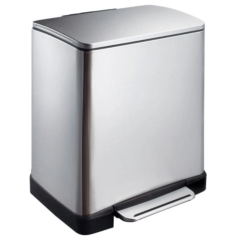 Eko E-Cube Foot Pedal 10+9 Litres Recycling Bin - Image 3