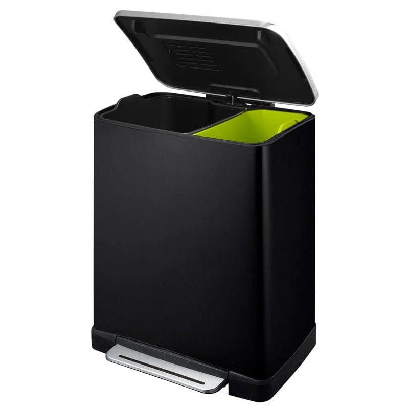 Eko E-Cube Foot Pedal 10+9 Litres Recycling Bin - Image 4