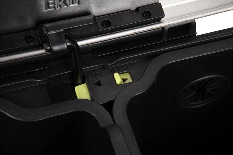 Eko E-Cube Foot Pedal 10+9 Litres Recycling Bin - Image 5