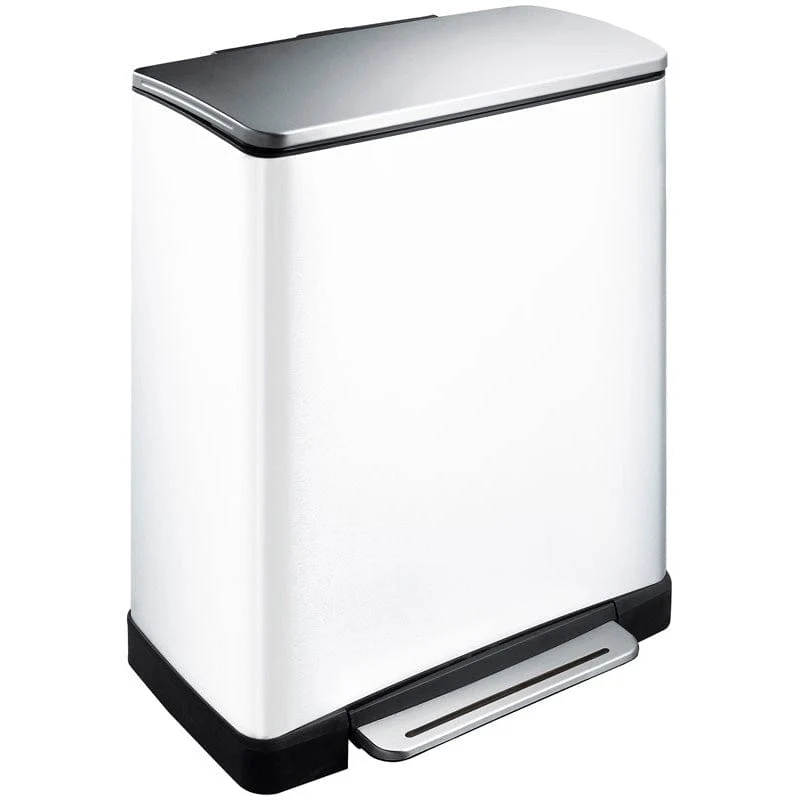 Eko E-Cube Foot Pedal 28+18 Litres Recycling bin - Image 3