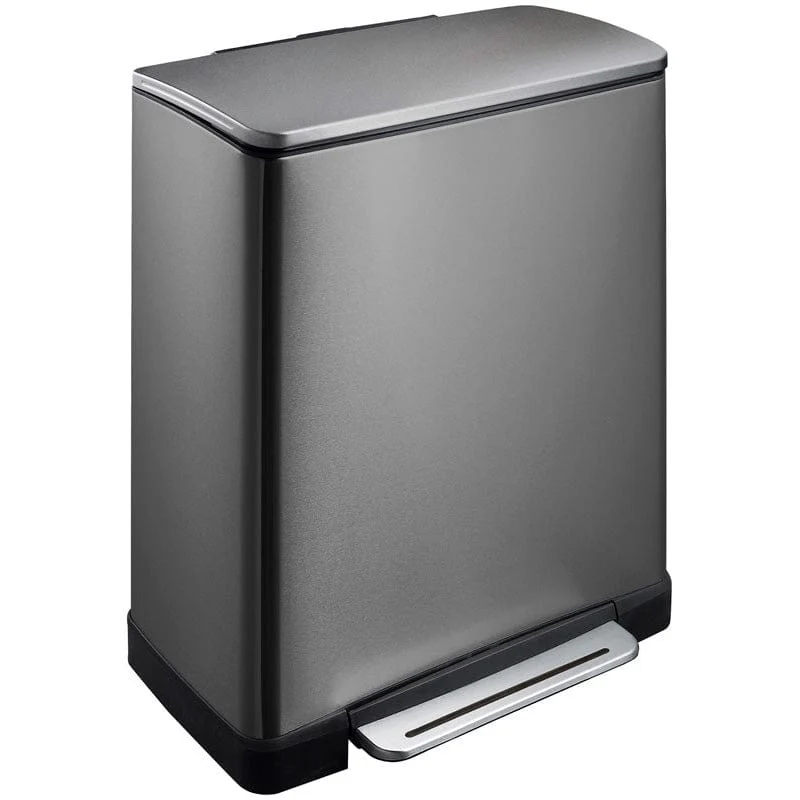 Eko E-Cube Foot Pedal 28+18 Litres Recycling bin - Image 5