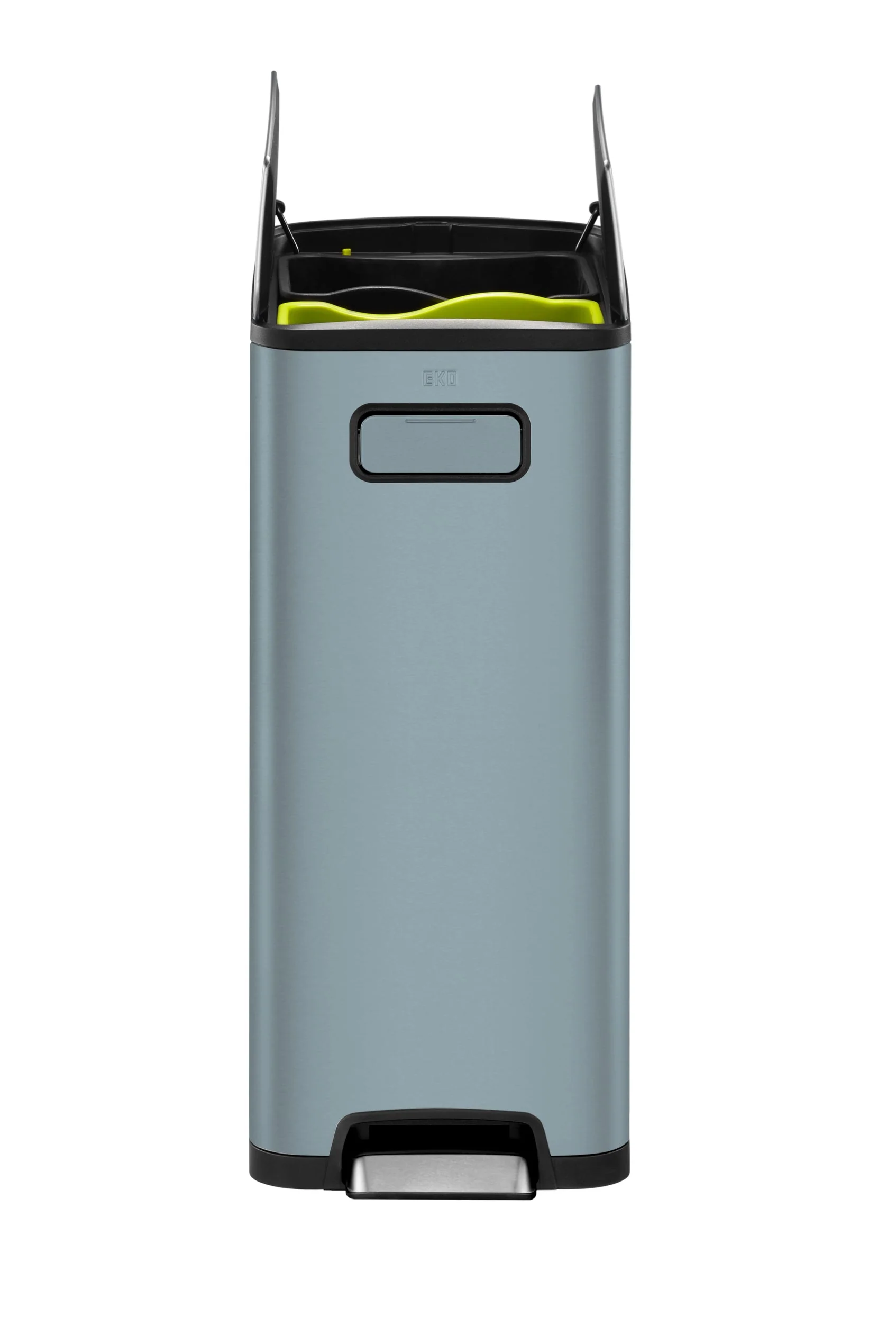 EKO Ecofly Slim Dual Compartment Recycling Bin - 2 x 20 Litre - Image 9