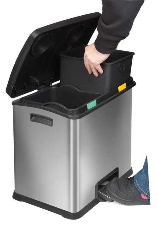 Eko Rejoice 2x12 Litres Recycling Bin - Image 5