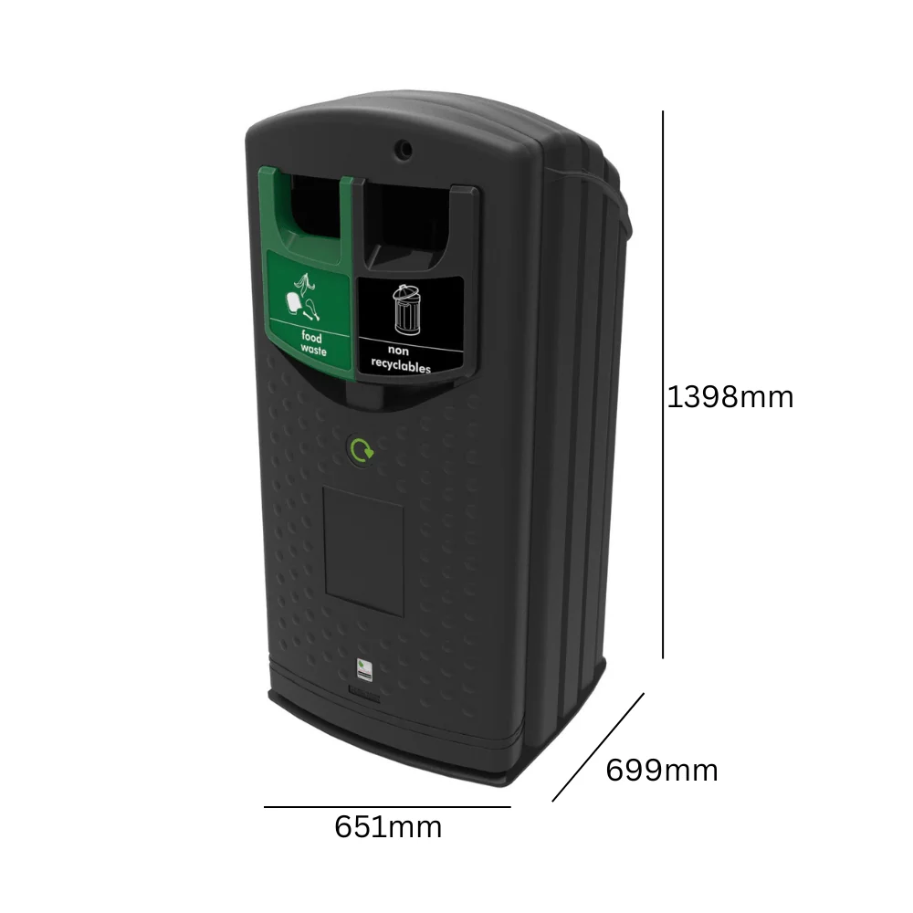 Envirobank Split Aperture - 180 Litre - Image 3