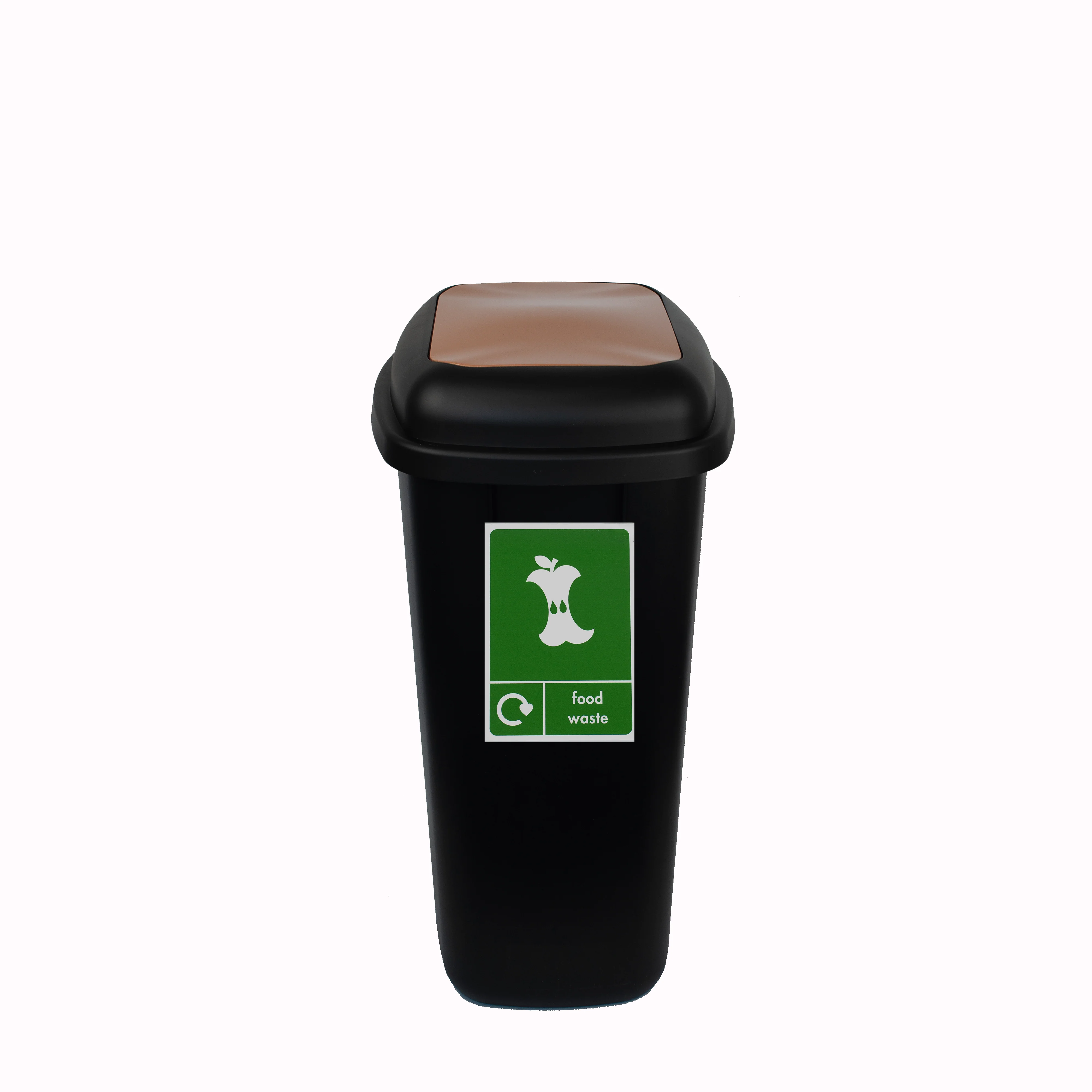 Large 90 Litre Push Flap Recycling Bin - 90 Litre - Image 5