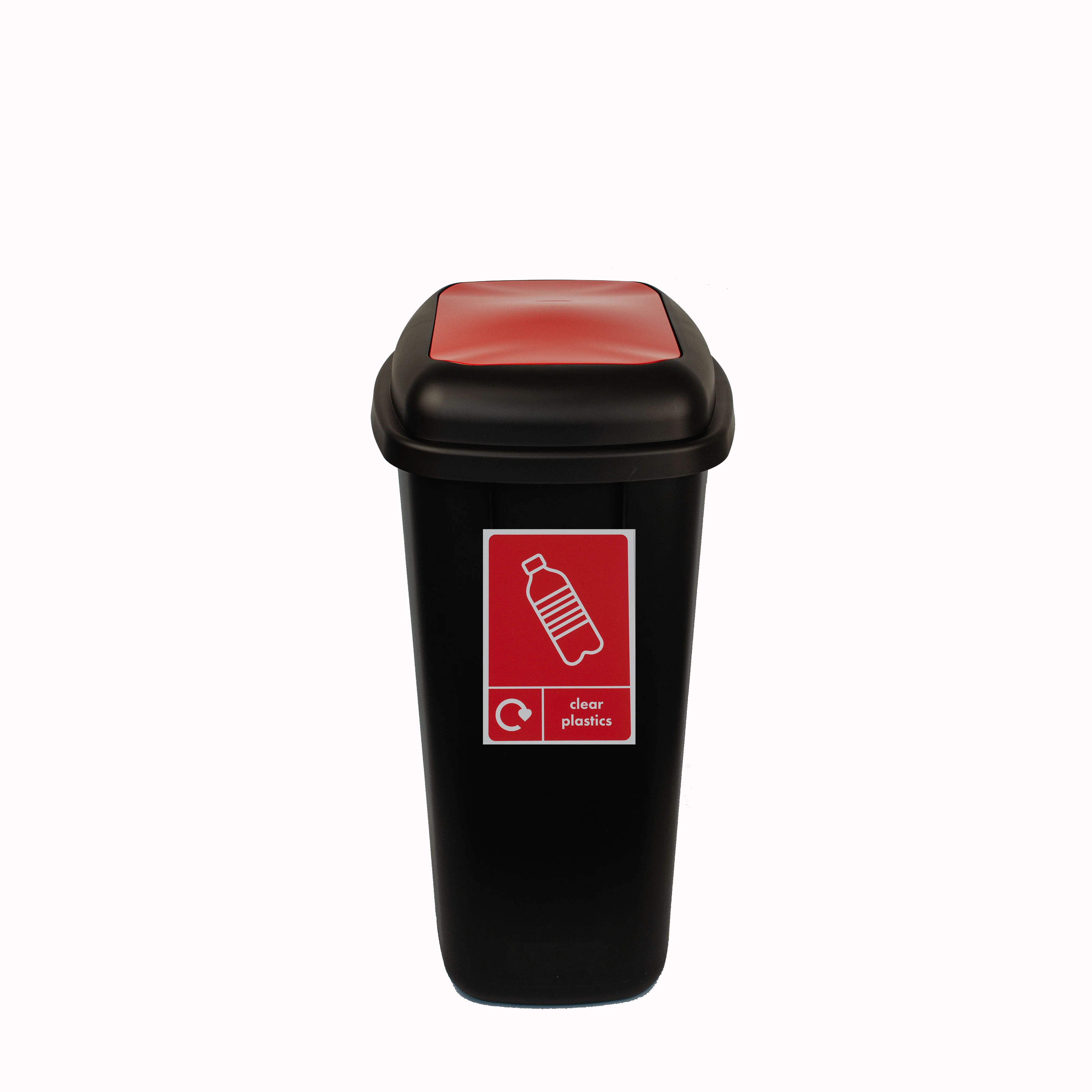 Large 90 Litre Push Flap Recycling Bin - 90 Litre - Image 6