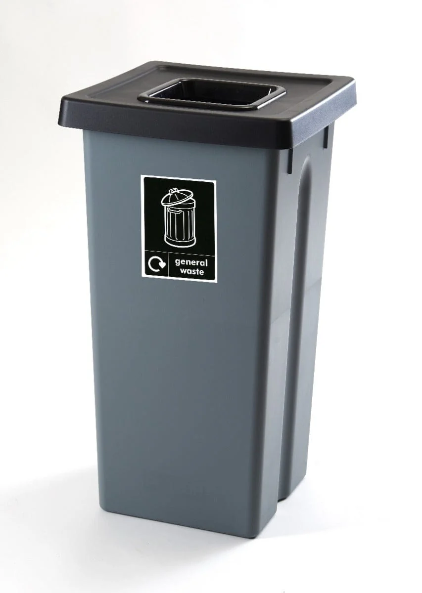Large Triple Recycling Station - 3 x 75 Litre - Image 3