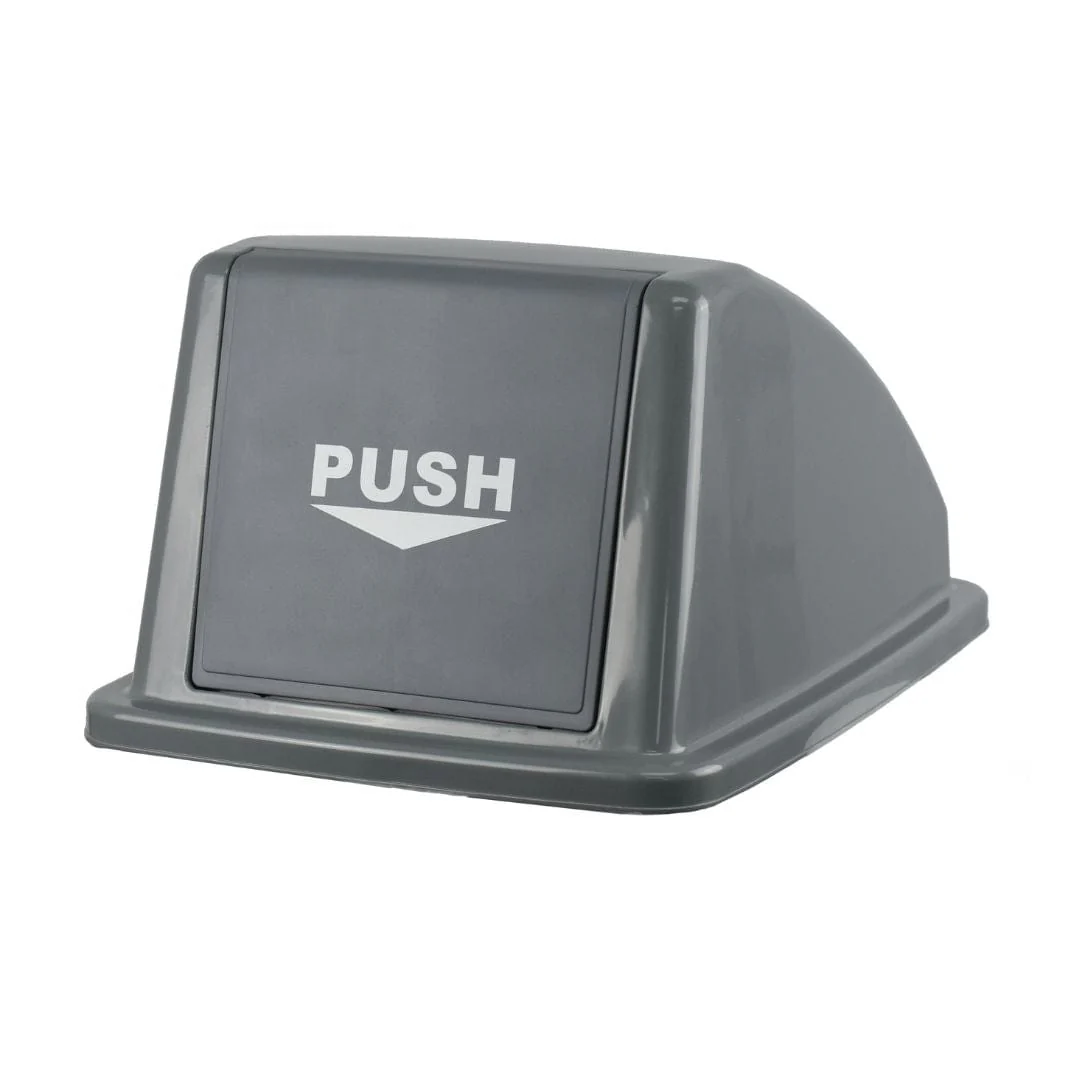 Large Plastic Push Lid Bin - 60 Litre - Image 4