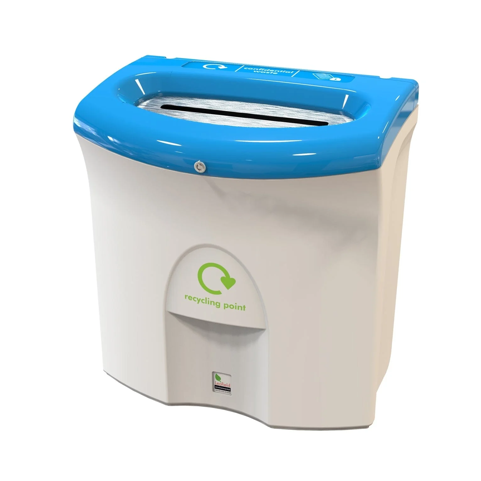 Mini Meridian Confidential Paper Recycling Bin - 87 Litre - Image 3