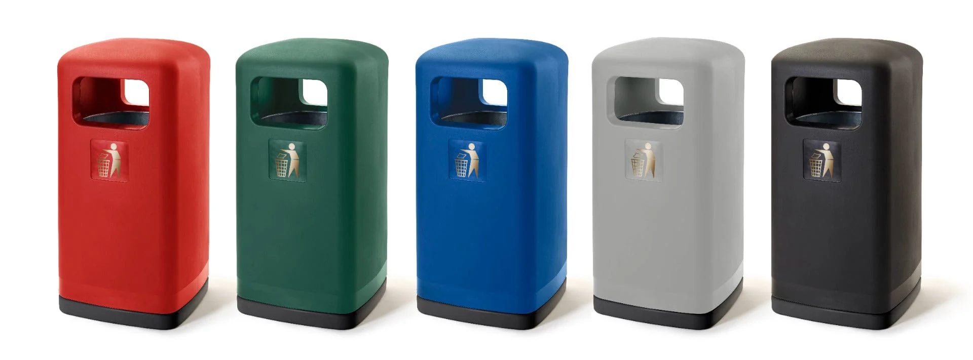 Outdoor Litter Bin - 100 Litre - Image 7