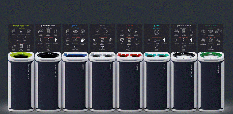 Professional Office Recycling Bin - 60 Litres - Image 29