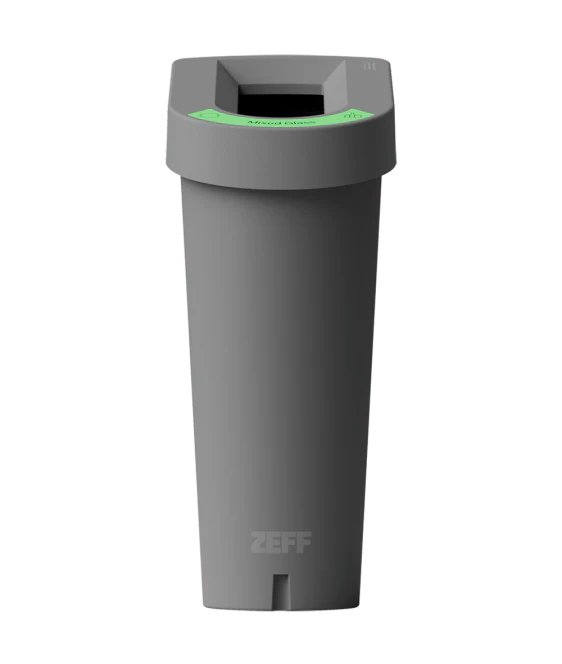 Recycling Bin with Printed Waste Streams (70 Litres) - Image 9