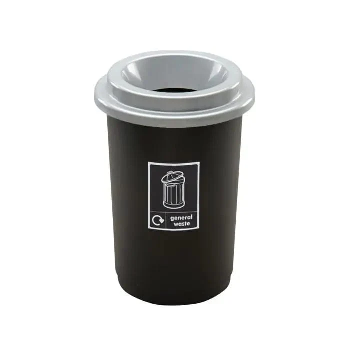 Round Open Top Recycling Bin - 50 Litre - Image 4