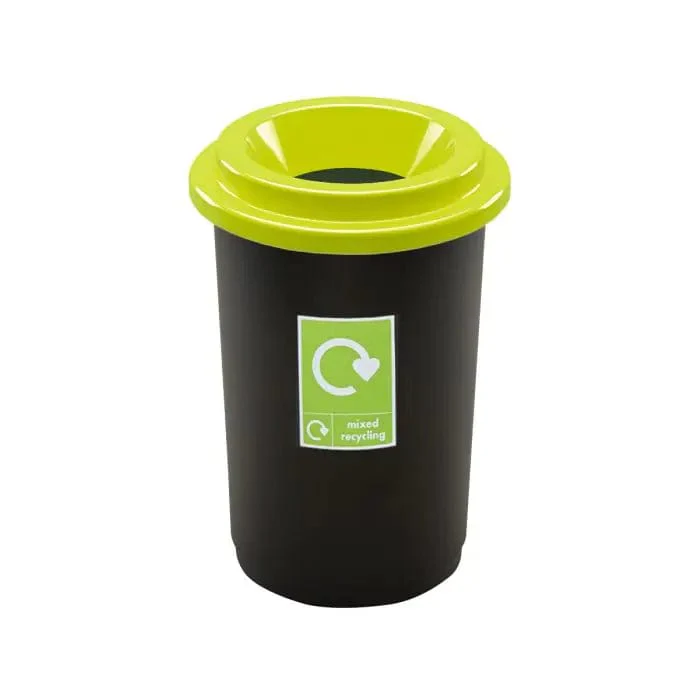 Round Open Top Recycling Bin - 50 Litre - Image 5