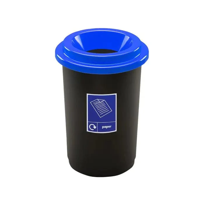 Round Open Top Recycling Bin - 50 Litre - Image 6
