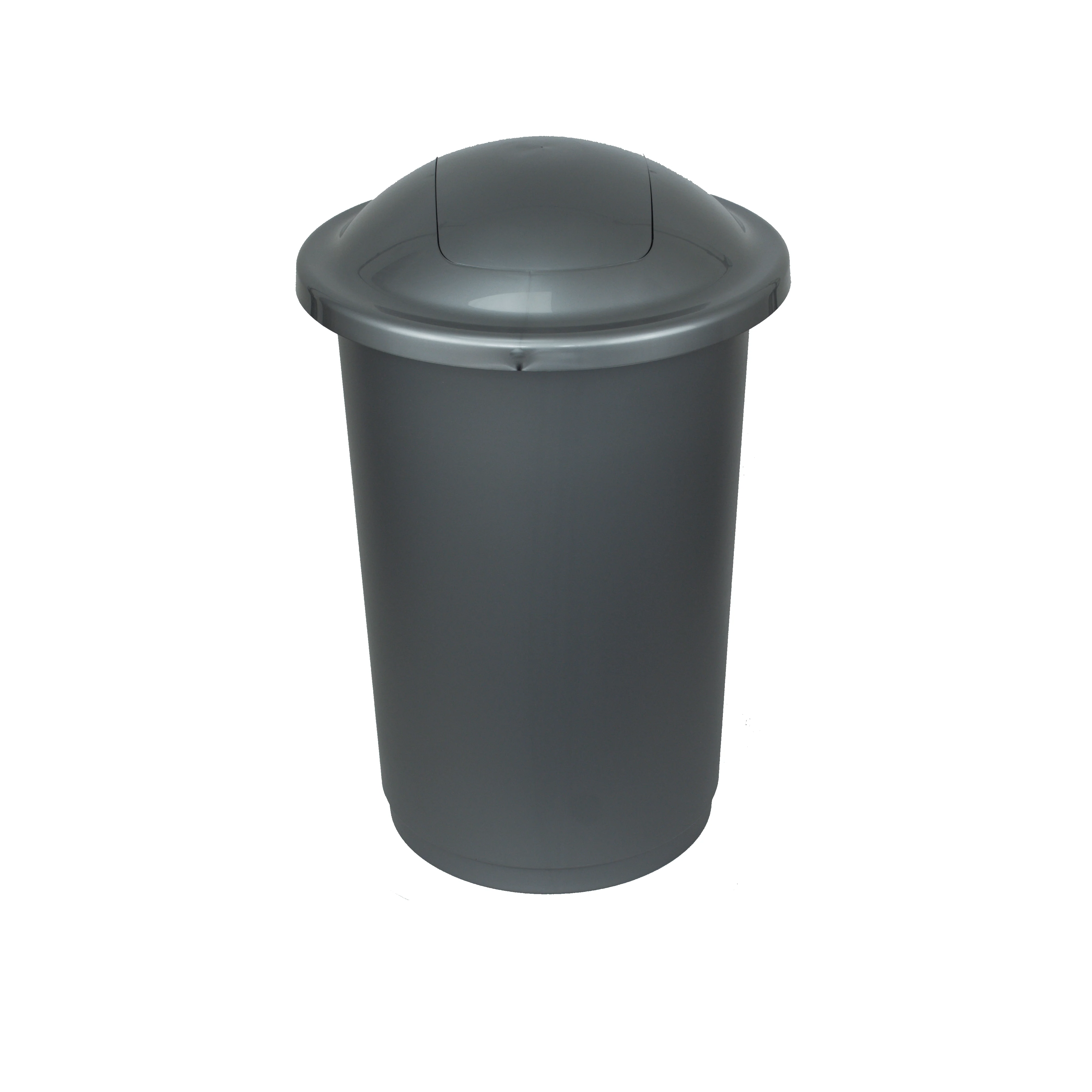Round Push Lid 50L Recycling Bin - Image 10