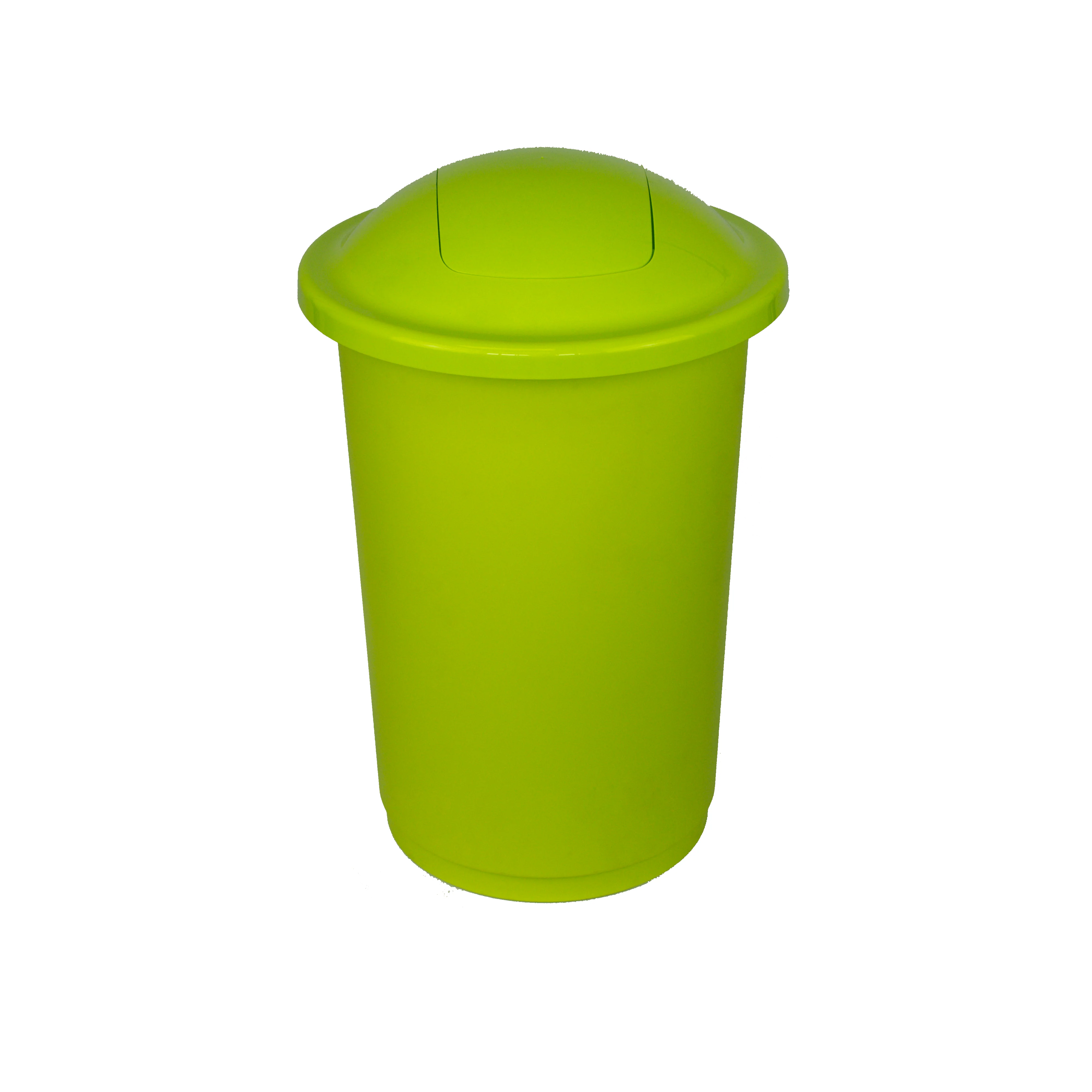 Round Push Lid 50L Recycling Bin - Image 5