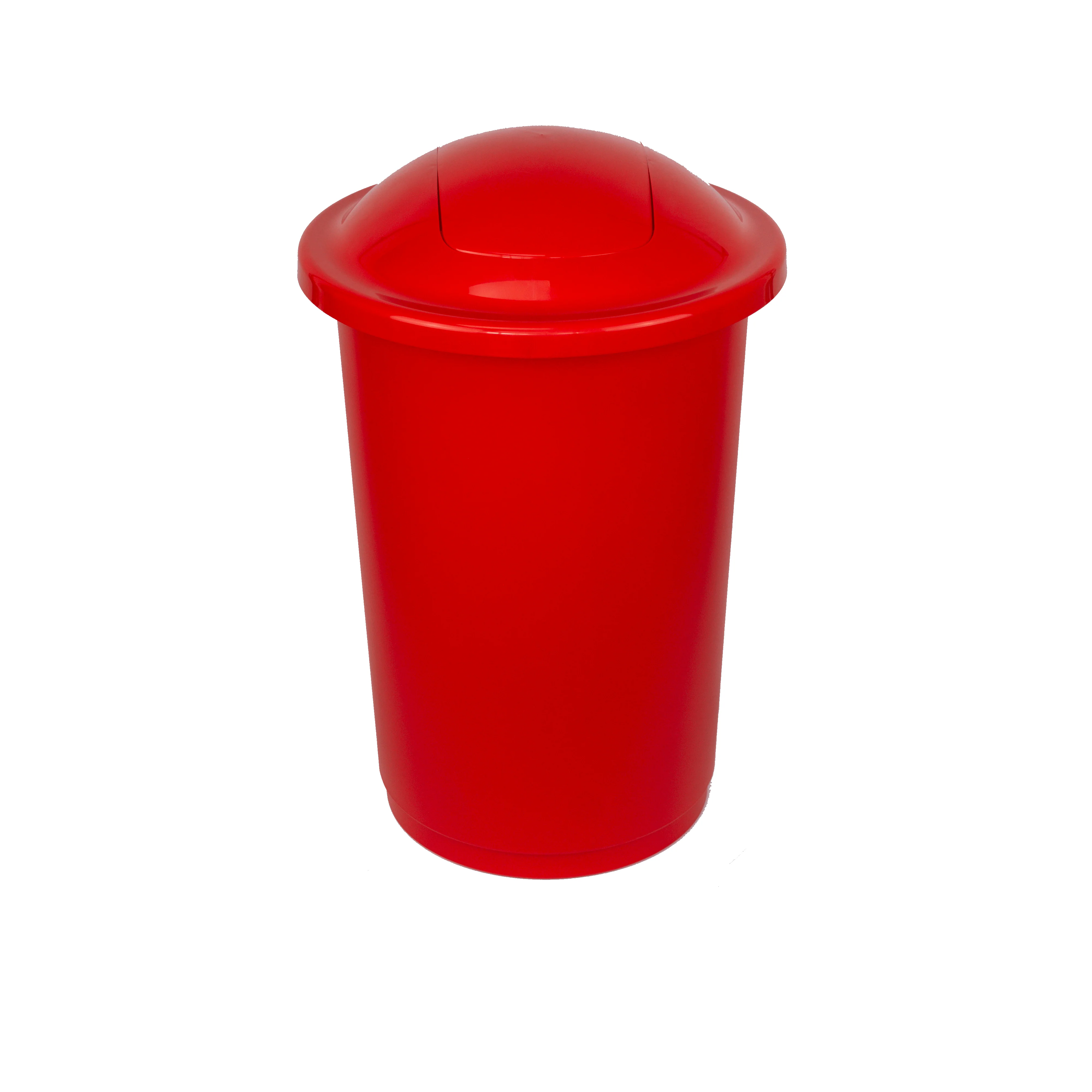 Round Push Lid 50L Recycling Bin - Image 6