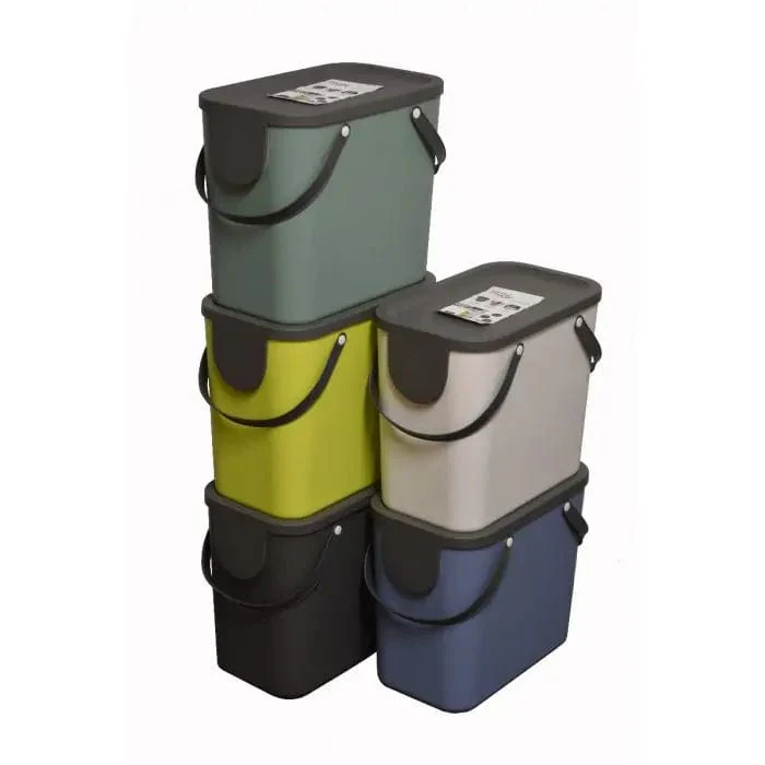 Slim Profile Stackable Recycling Container - 25 Litre - Image 3