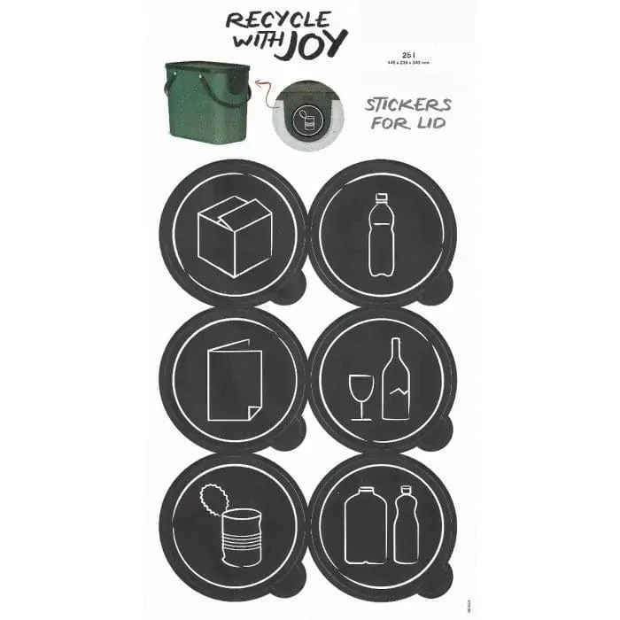 Slim Profile Stackable Recycling Container - 25 Litre - Image 5