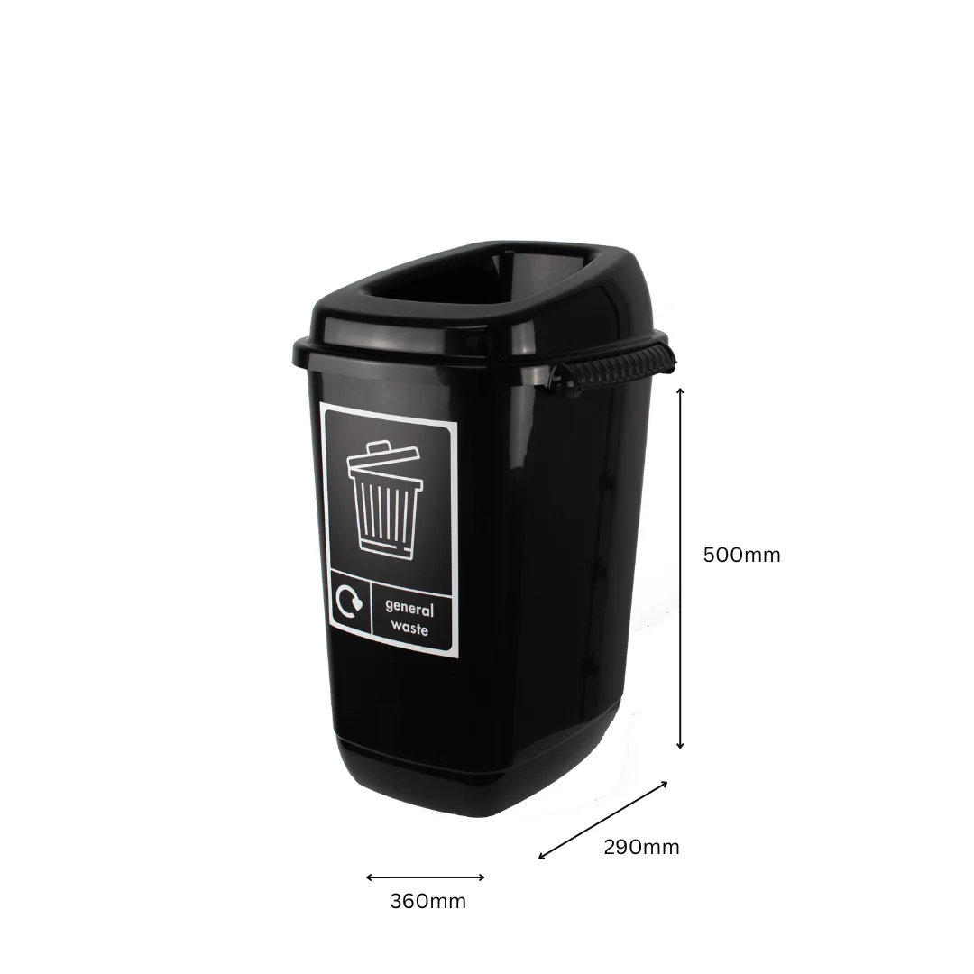 Small Open Top Recycling Bin -28 Litre - Image 3