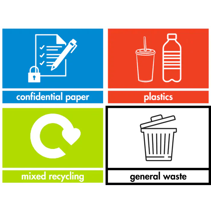 Smart Slim Profile Recycling Bins - 60 Litre Available - Image 32