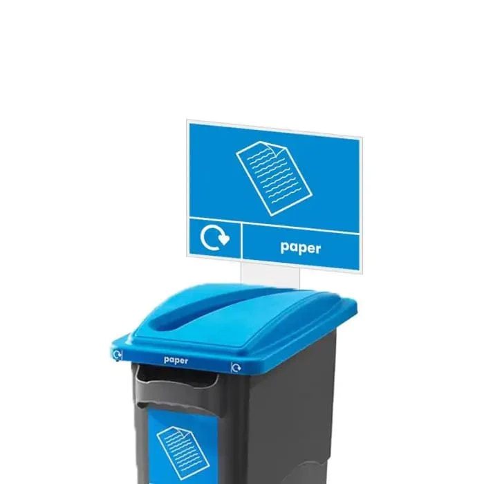 Smart Slim Profile Recycling Bins - 60 Litre Available - Image 3