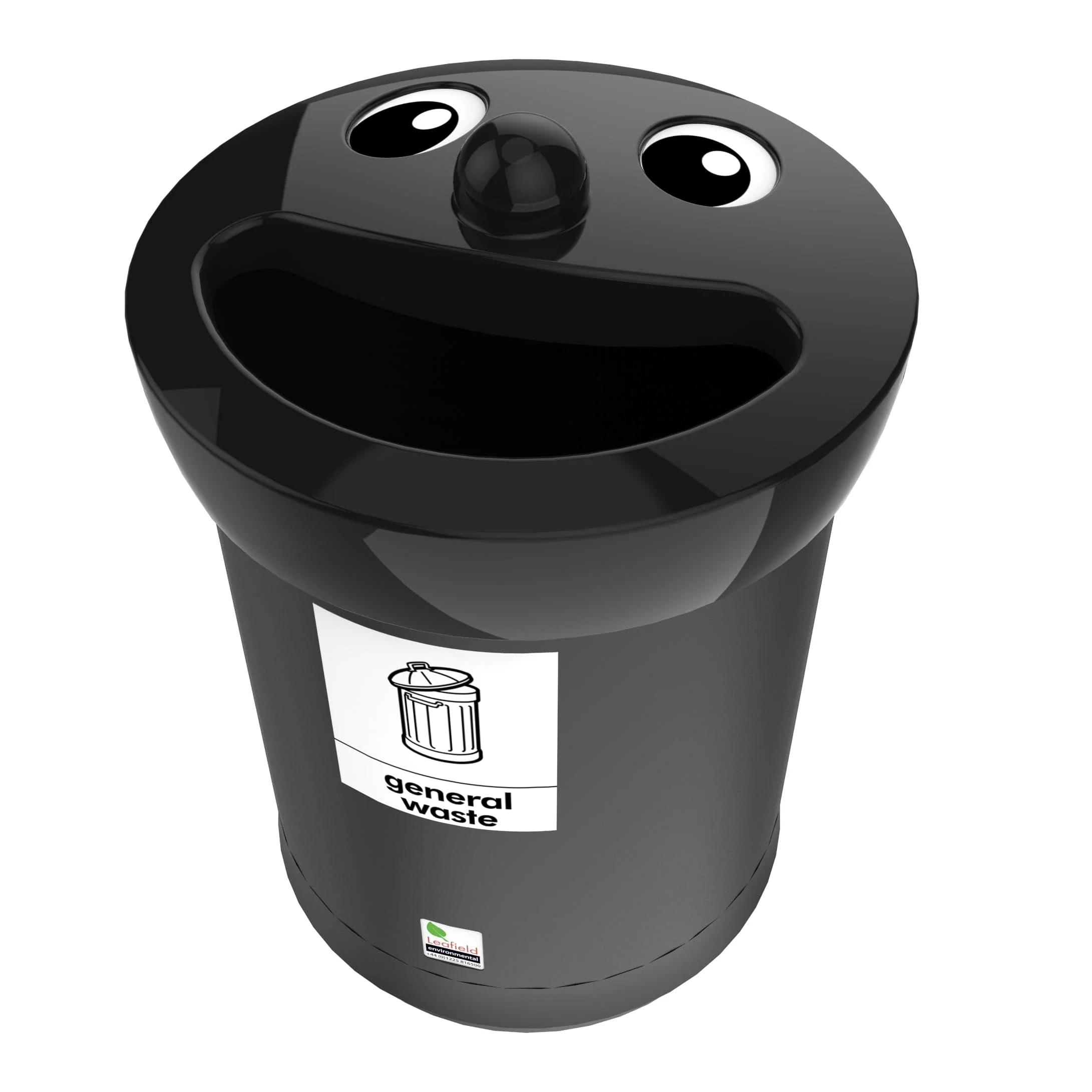 Smiley Face Recycling Bin - 3 Sizes - Image 10
