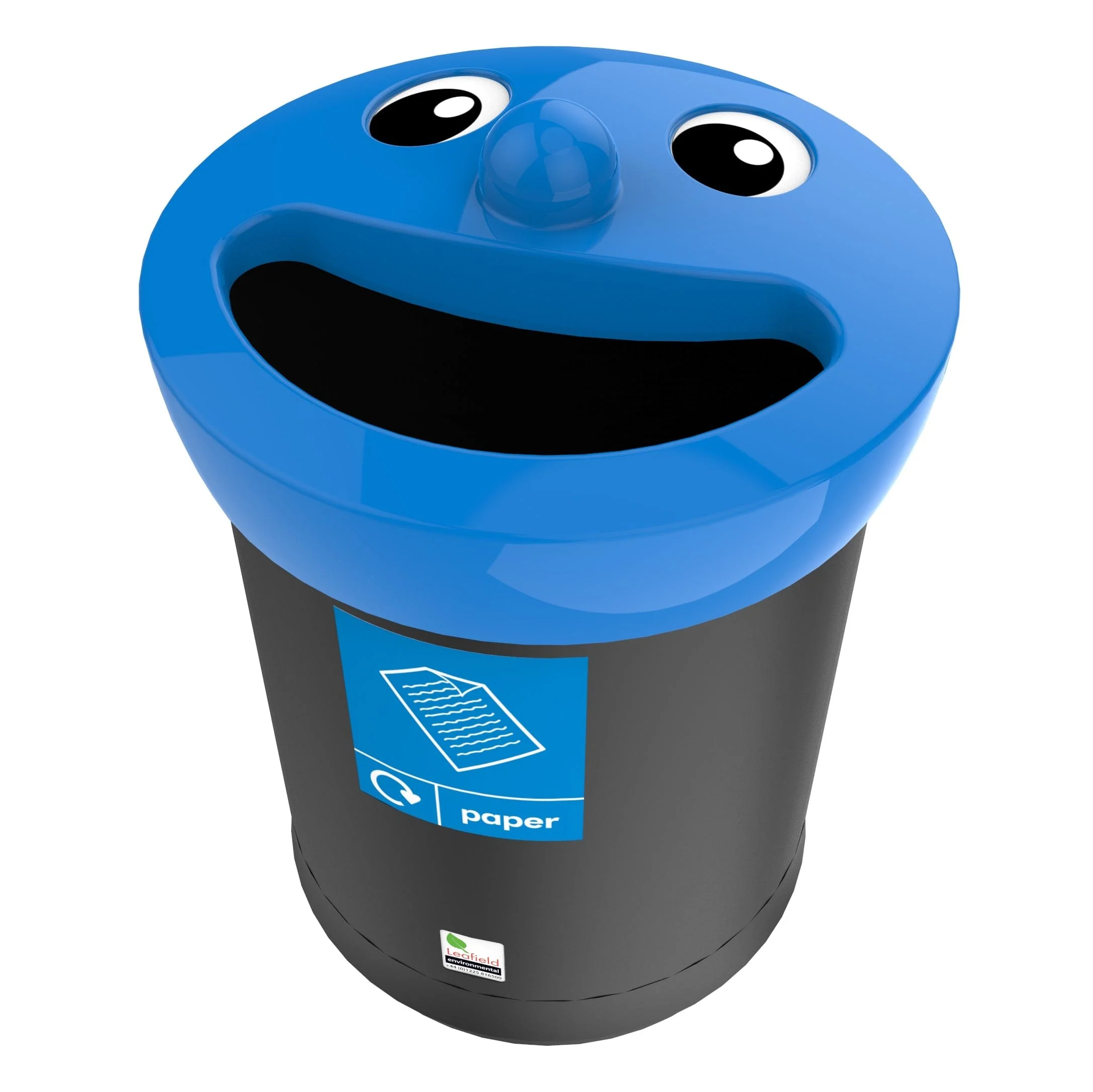 Smiley Face Recycling Bin - 3 Sizes - Image 12