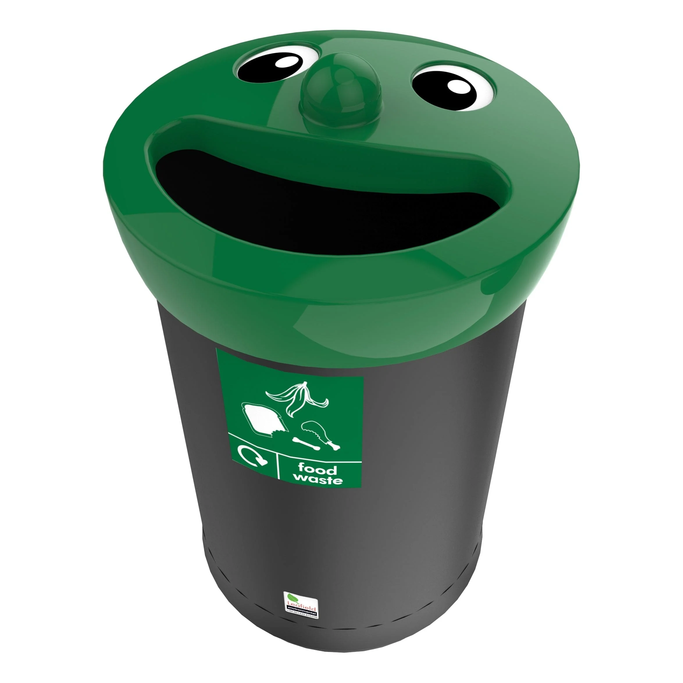 Smiley Face Recycling Bin - 3 Sizes - Image 13