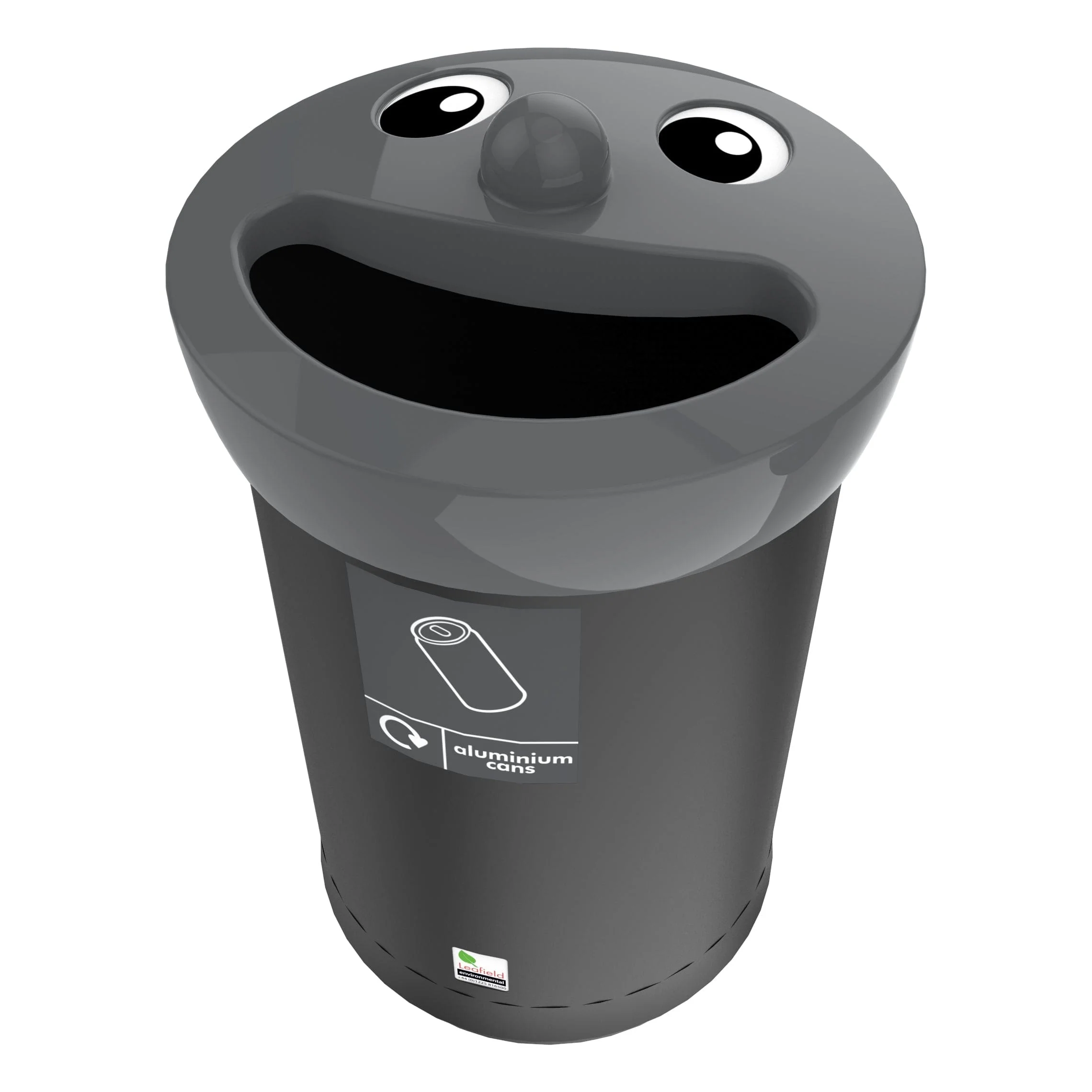 Smiley Face Recycling Bin - 3 Sizes - Image 14