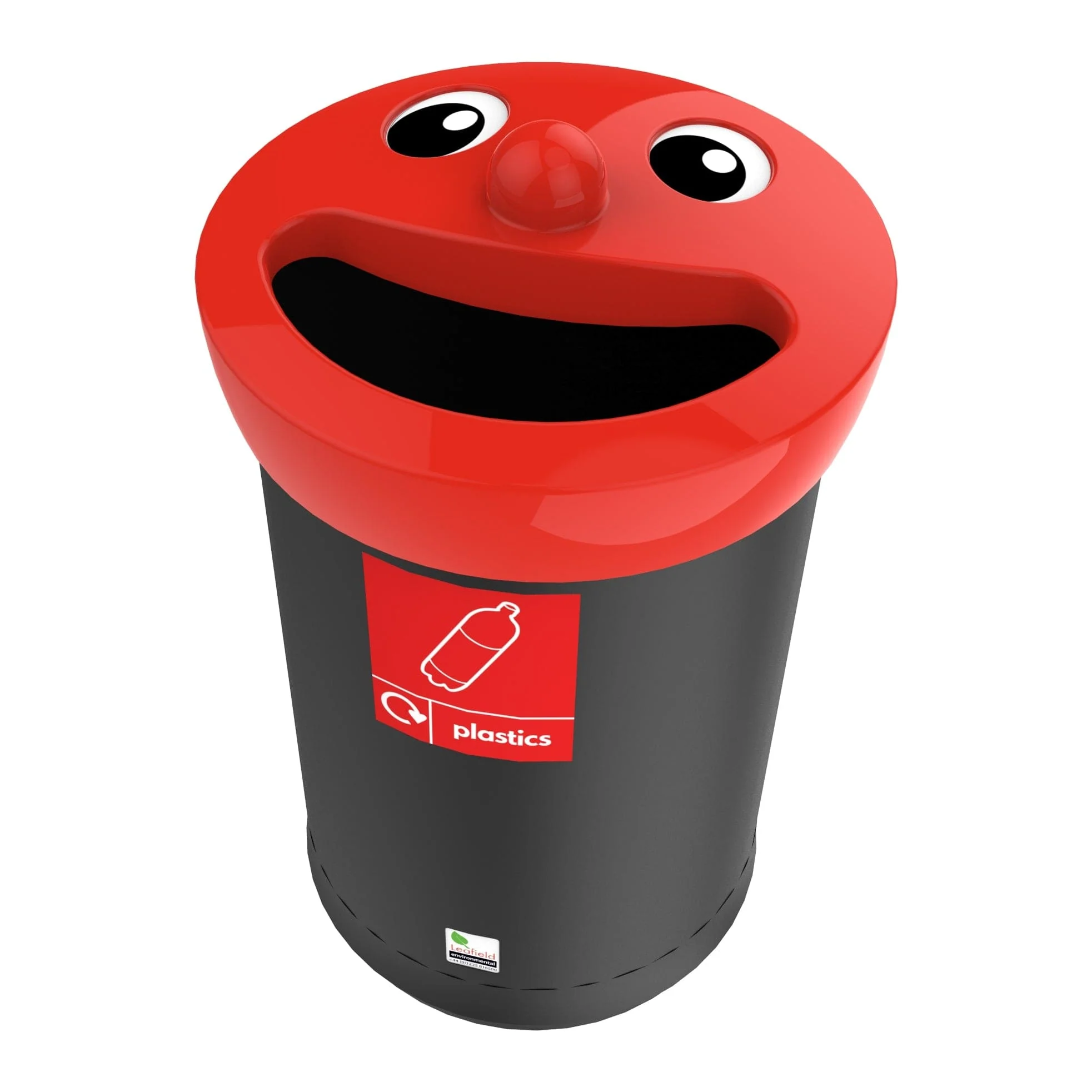 Smiley Face Recycling Bin - 3 Sizes - Image 16