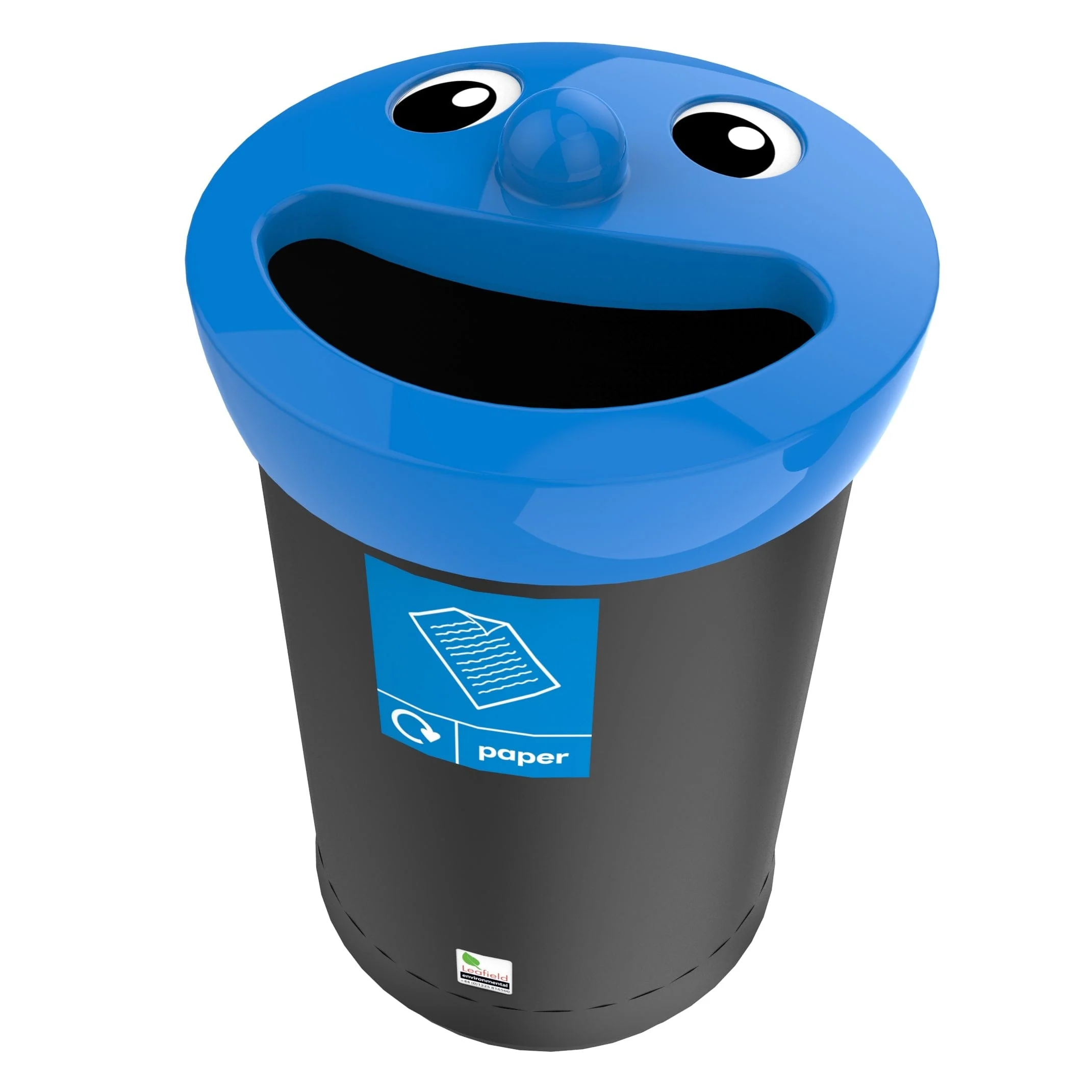 Smiley Face Recycling Bin - 3 Sizes - Image 17