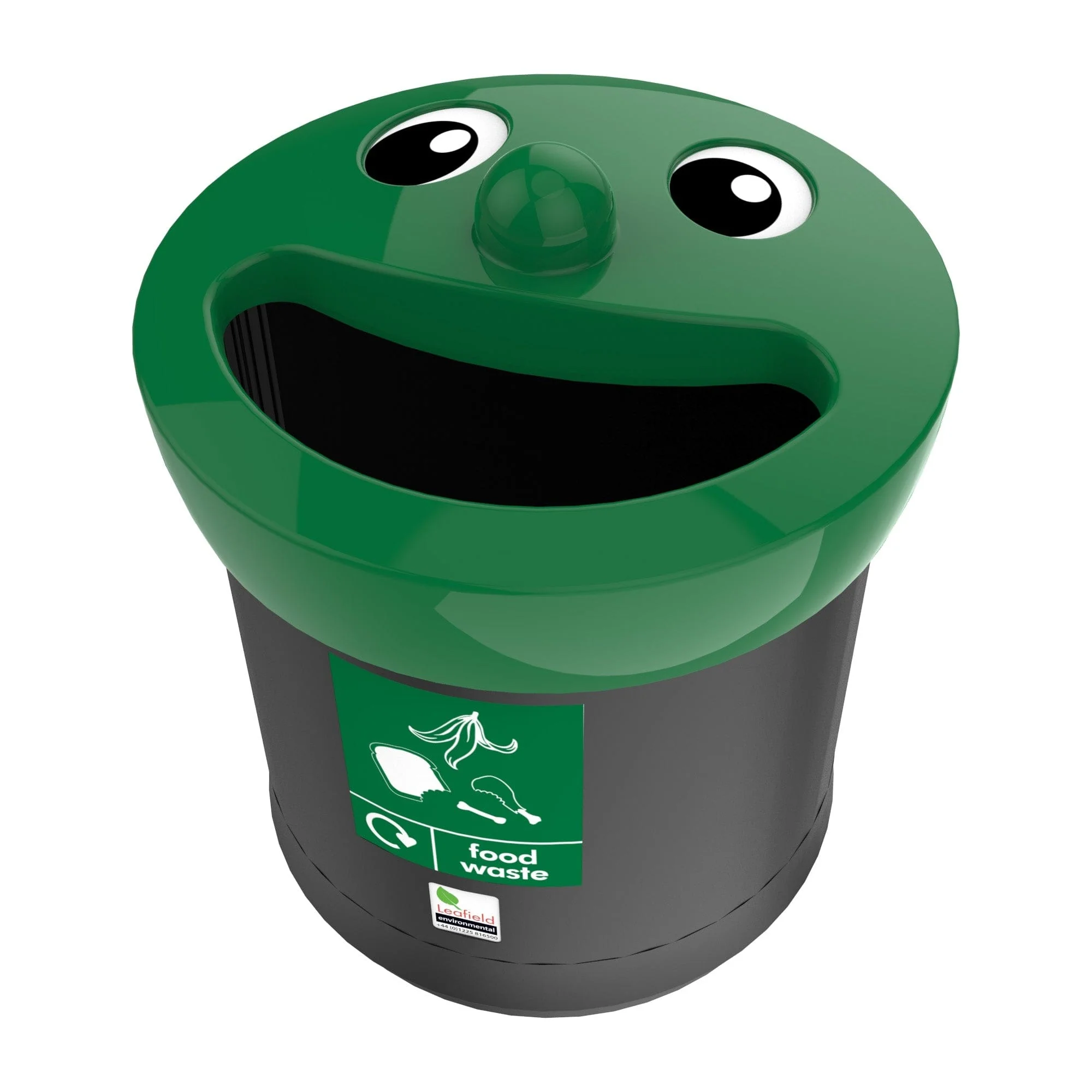 Smiley Face Recycling Bin - 3 Sizes - Image 3