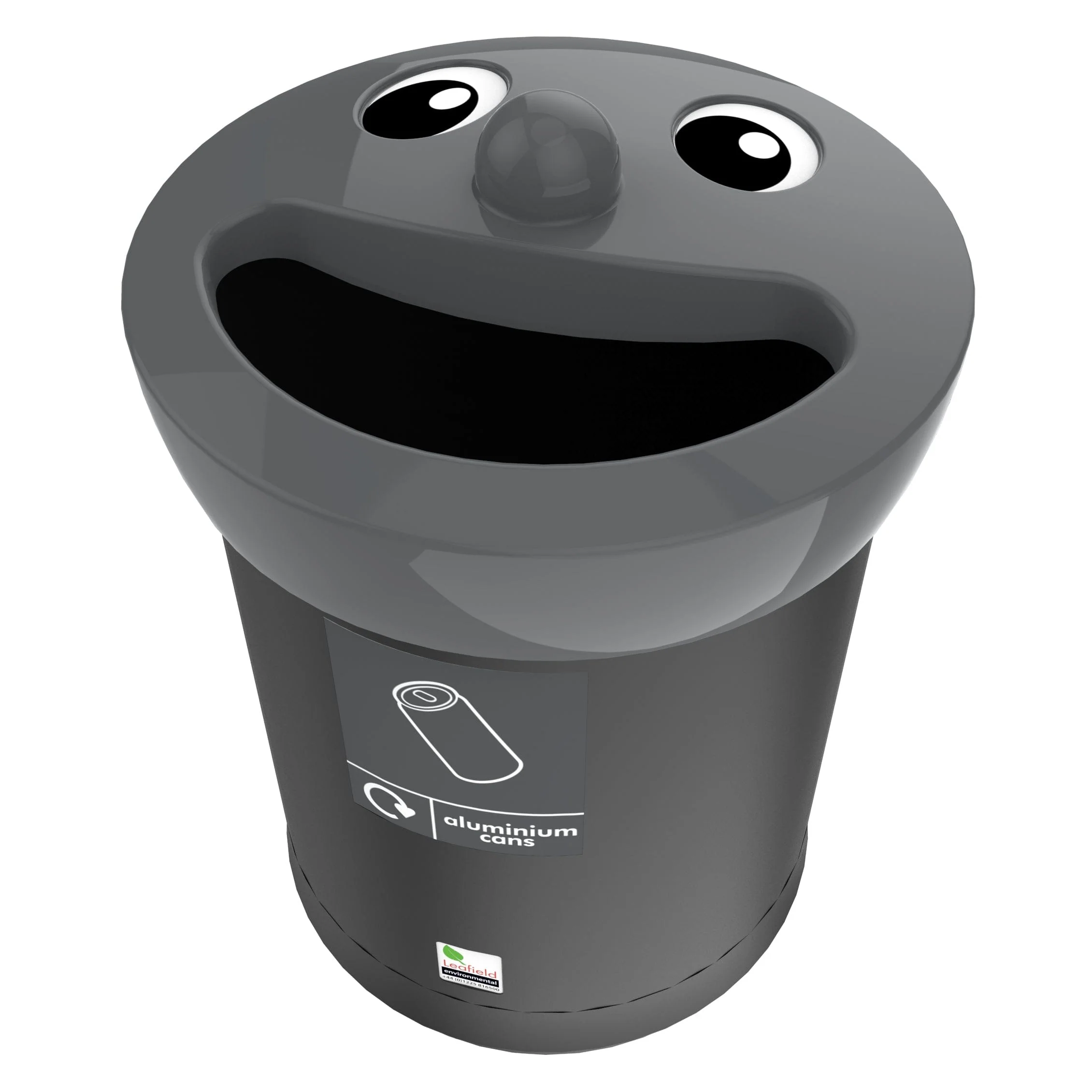 Smiley Face Recycling Bin - 3 Sizes - Image 7