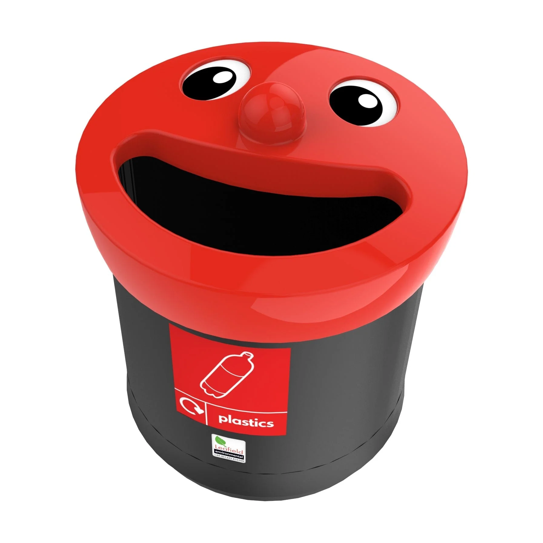 Smiley Face Recycling Bin - 3 Sizes - Image 8