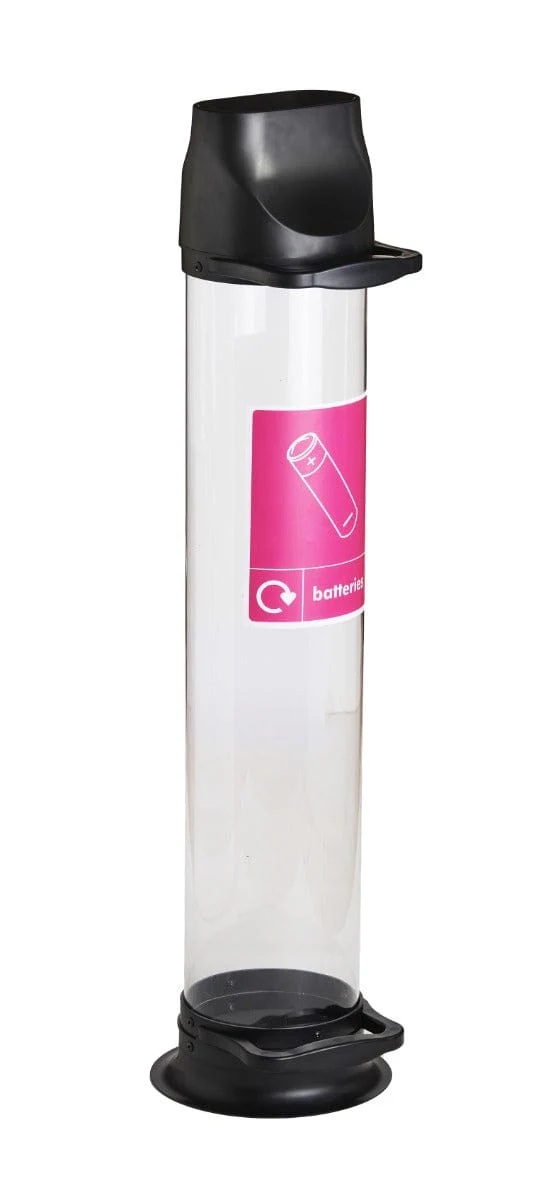 Transparent Battery Recycling Bin - Image 3