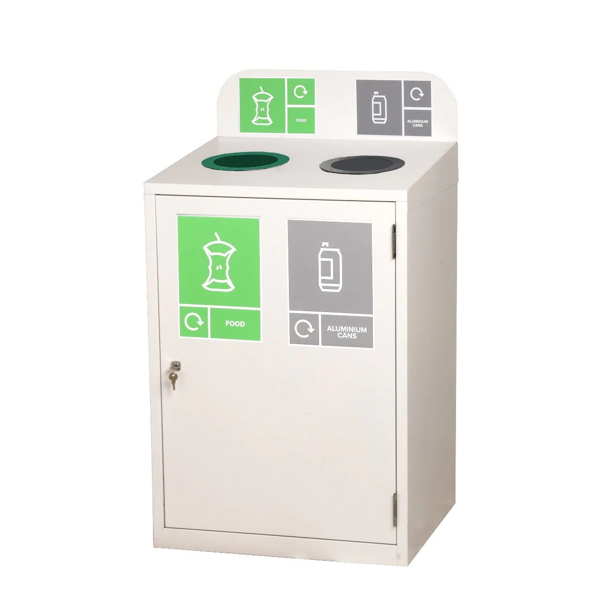 Zeus 2 Bay Recycling Station - 160 Litre (80 Litres per Bay) - Image 3