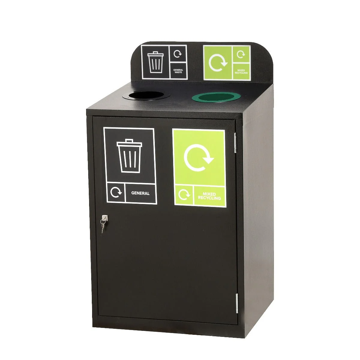 Zeus 2 Bay Recycling Station - 160 Litre (80 Litres per Bay) - Image 5