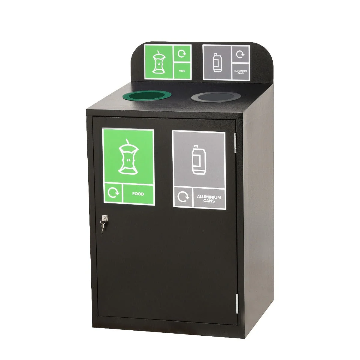 Zeus 2 Bay Recycling Station - 160 Litre (80 Litres per Bay) - Image 6