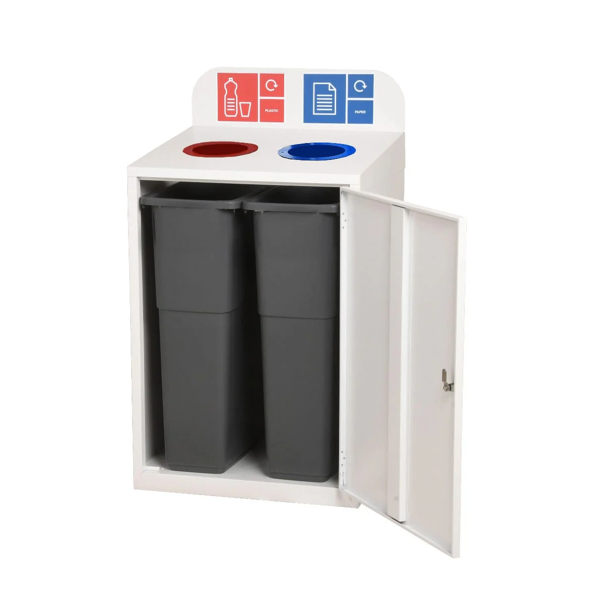 Zeus 2 Bay Recycling Station - 160 Litre (80 Litres per Bay) - Image 8